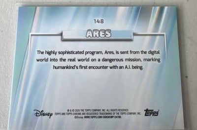 Topps 2026 Topps Chrome Disney Debut Ares #148 Serial Numbered /199