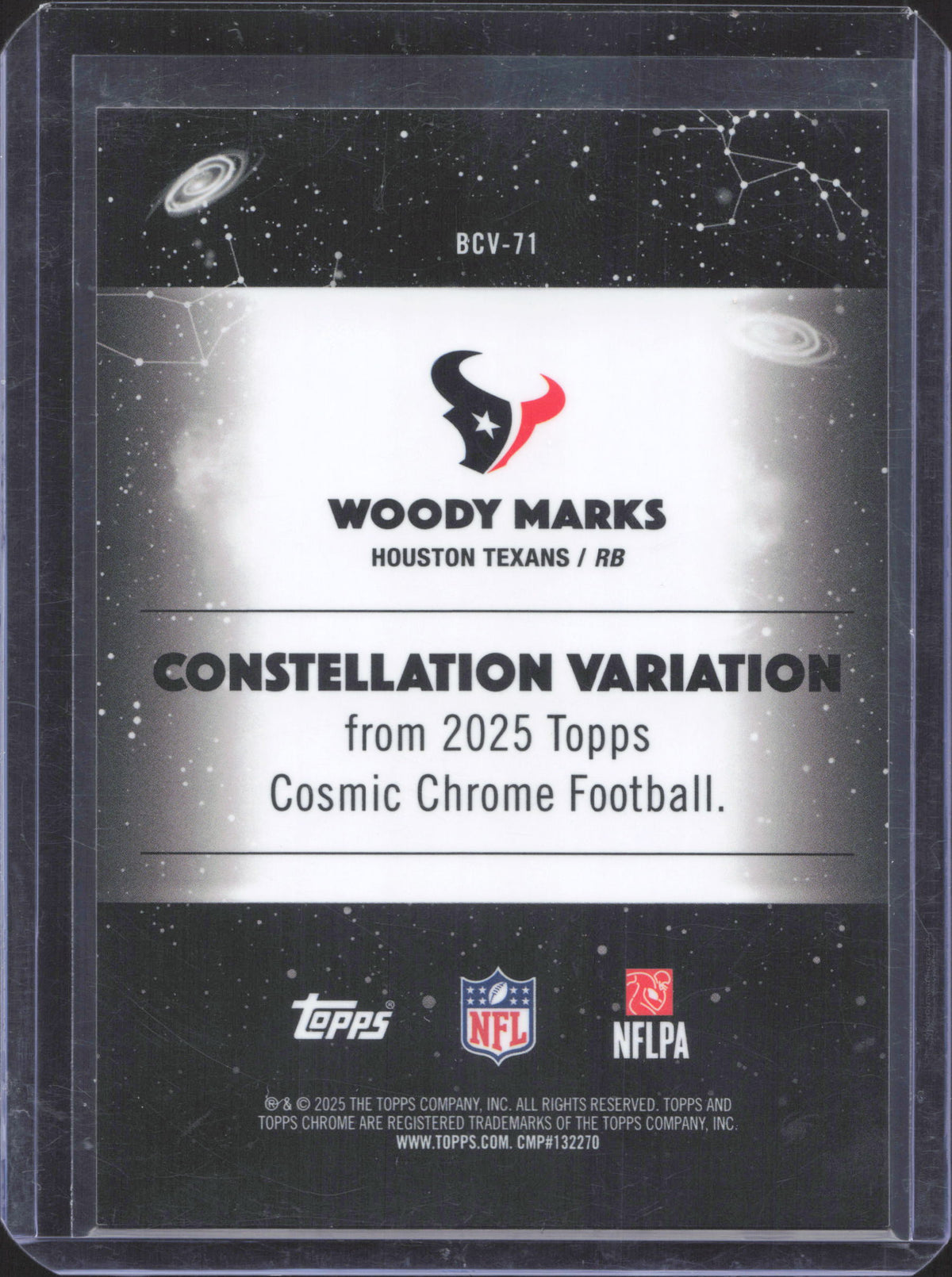 Topps 2025 Topps Chrome Cosmic Woody Marks #BCV-71 Constellation Variation