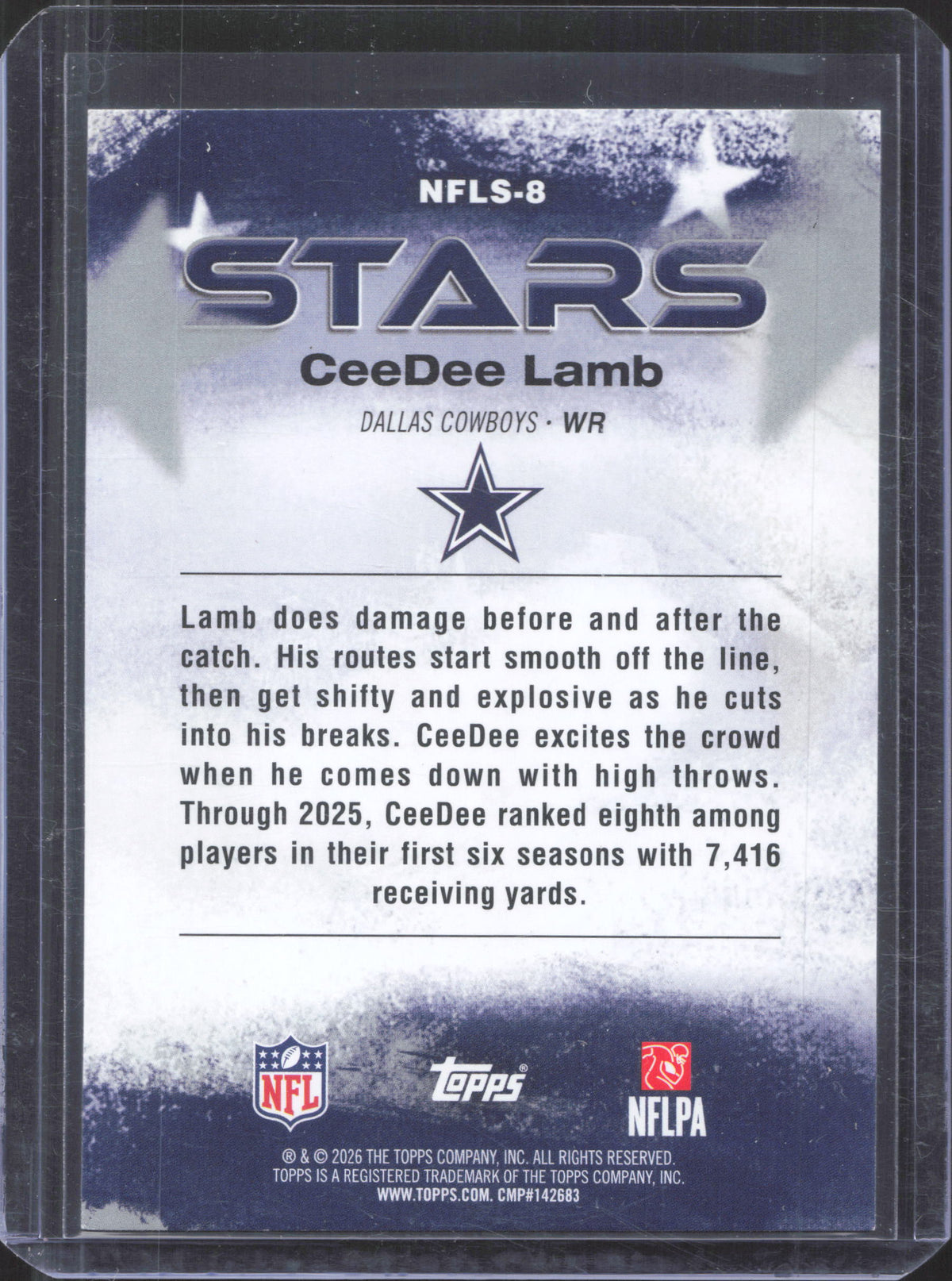 2026 Topps Flagship CeeDee Lamb #NFLS-8 NFL Stars