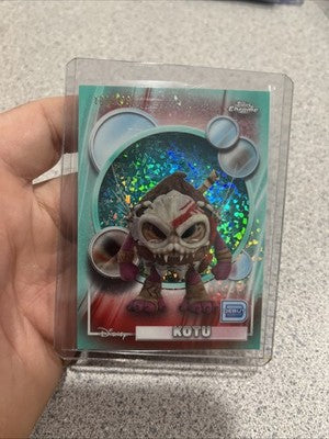 Topps 2026 Chrome Disney Kotu #13  Debut  143/199 Aqua Refractor Hobby