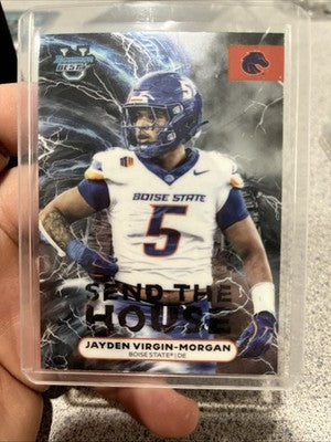 2025 Bowman's Best University Send the House Jayden Virgin-Morgan Shimmer