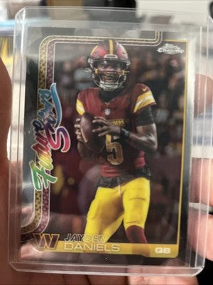 2025 Topps Chrome - Future Stars Jayden Daniels #FS-14