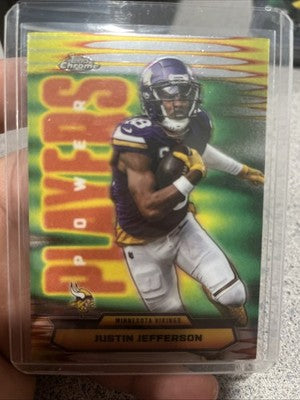 2025 Topps Chrome Power Players - Justin Jefferson