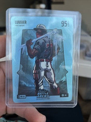 2026 BO JACKSON BATTLE ARENA “LUMBER” JAMES WOOD BF-230 BATTLE FOIL ICE
