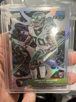 2025 Cosmic Chrome Armand Membou White Hole Refractor Jets Rookie