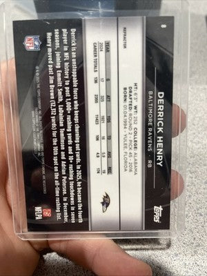 2025 Topps Chrome Black Derrick Henry Refractor #/299 Ravens