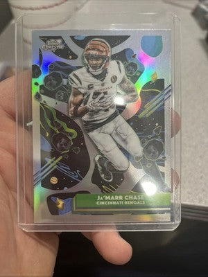 2025 Topps Chrome Cosmic Ja’Marr Chase Base 20 Cincinnati Bengals