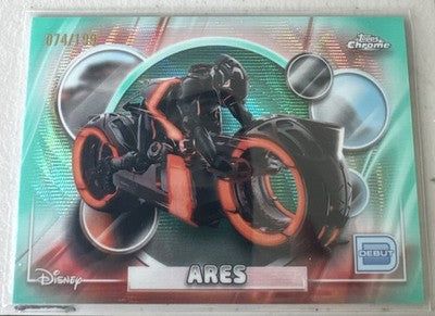 Topps 2026 Topps Chrome Disney Debut Ares #148 Serial Numbered /199