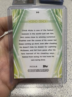 2026 Topps Disney Neon Chick Hicks /150 #90