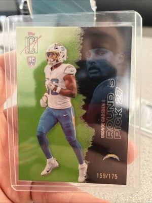 2025 Topps Signature Class Oronde Gadsden II #227 Rookie Lime Green Foil /175 RC