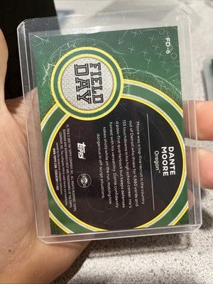 Dante Moore 2025 Bowman’s Best U Field Day # FD-6 OREGON DUCKS