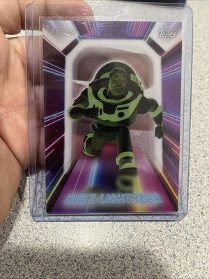Topps 2026 Disney Neon Pixar Buzz Lightyear Illuminated Neon Lights NPL-5