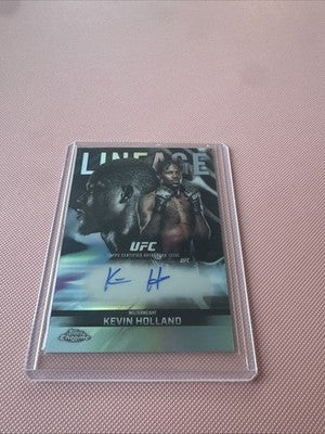 Topps Chrome UFC 2026 Lineage Autograph Kevin Holland CCA-KH Insert