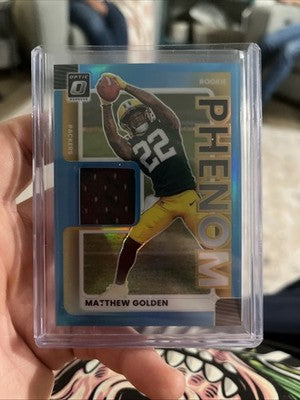 Panini 2025 Donruss Rookie Phenom Matthew Golden #RPJ-MGN Packers Card