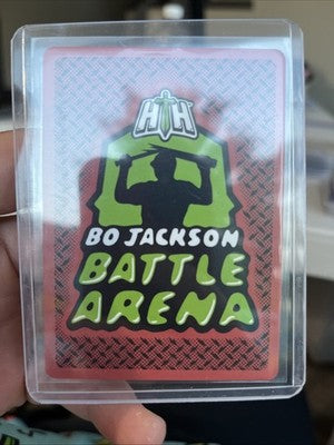2026 BO JACKSON BATTLE ARENA “LUMBER” JAMES WOOD BF-230 BATTLE FOIL ICE