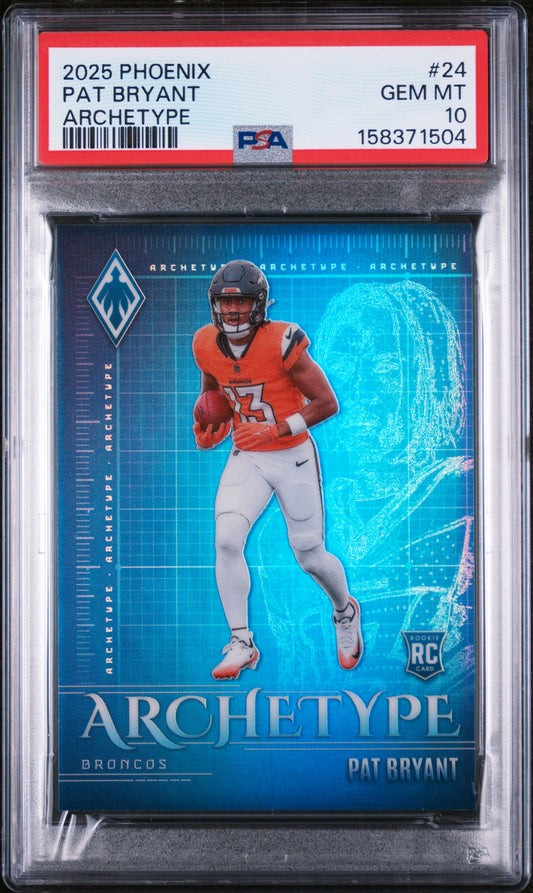 2025 Panini Phoenix Archetype #24 Pat Bryant PSA 10