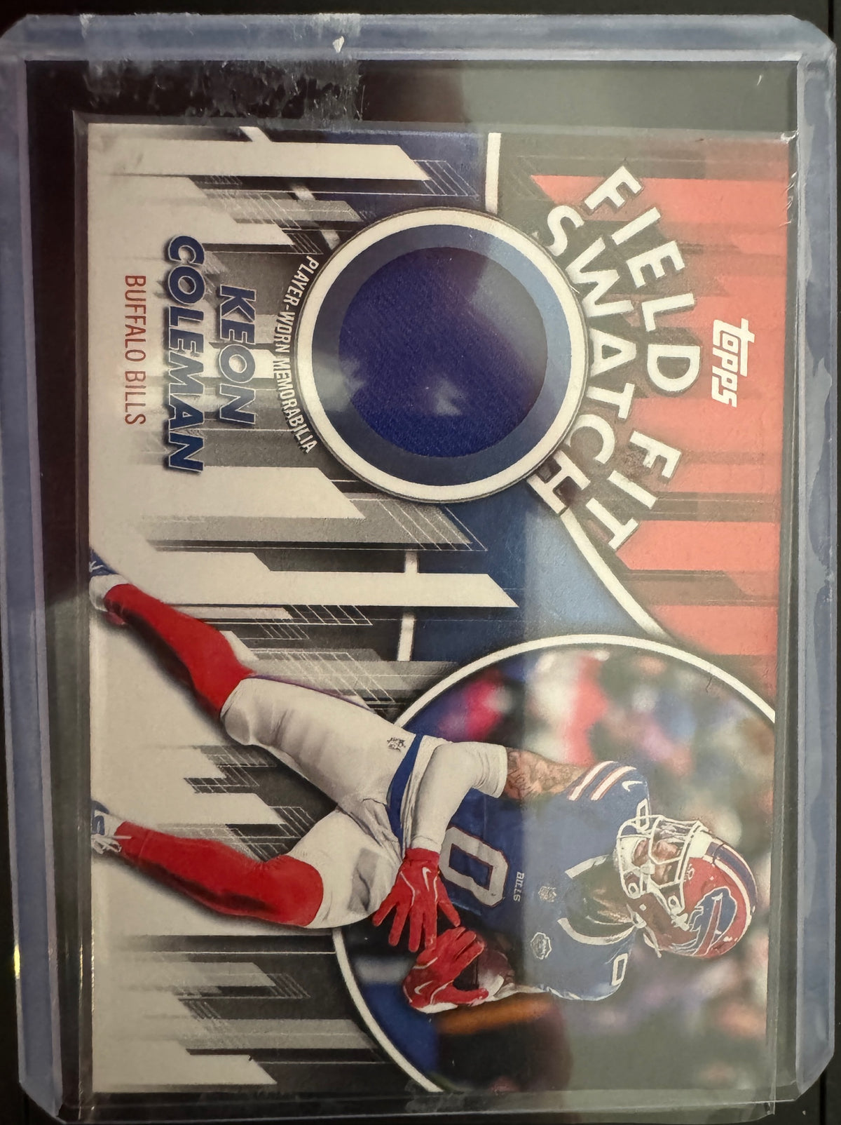 Topps 2026 Topps Flagship Keon Coleman #FFSC-KC Field Fit Swatches