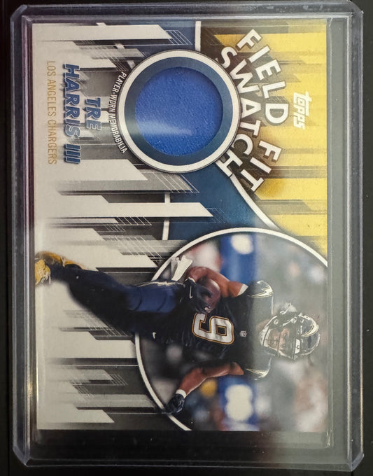 Topps 2026 Topps Flagship Tre Harris III #FFSC-TH Field Fit Swatches