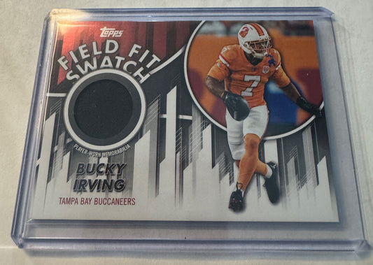 Topps 2026 Topps Flagship Bucky Irving #FFSC-BI Field Fit Swatches