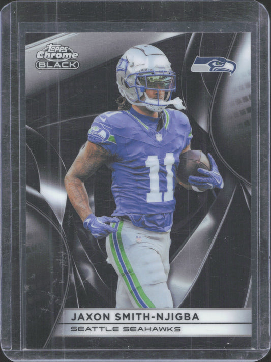 Topps 2025 Topps Chrome Black Jaxon Smith-Njigba #92