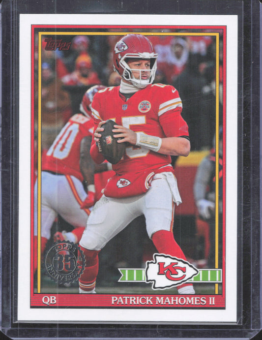 Topps 2026 Topps Flagship Patrick Mahomes II #91TF-13 1991 Topps Football