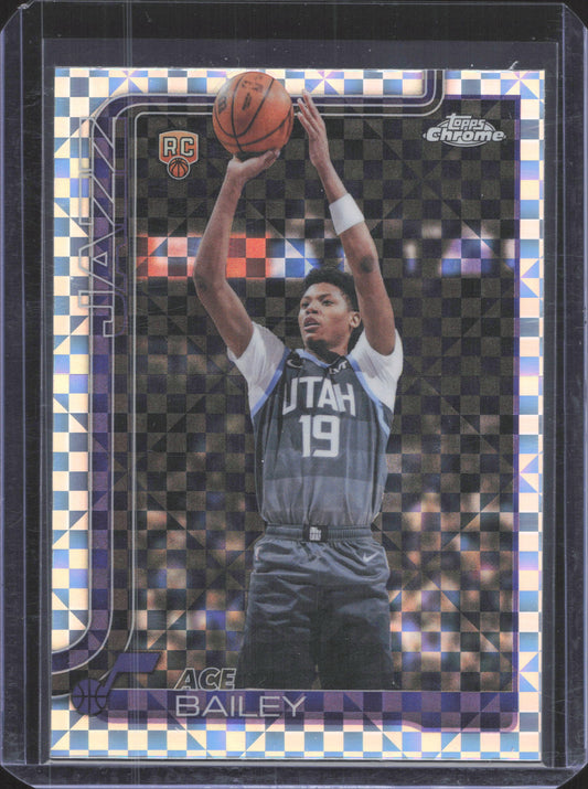 Topps 2025-26 Topps Chrome Update Ace Bailey #155