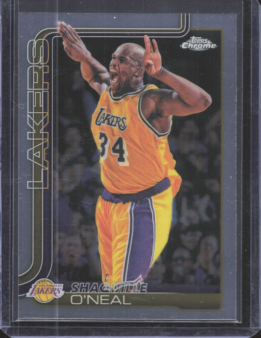 Topps 2025-26 Topps Chrome Update Shaquille O’Neal #142