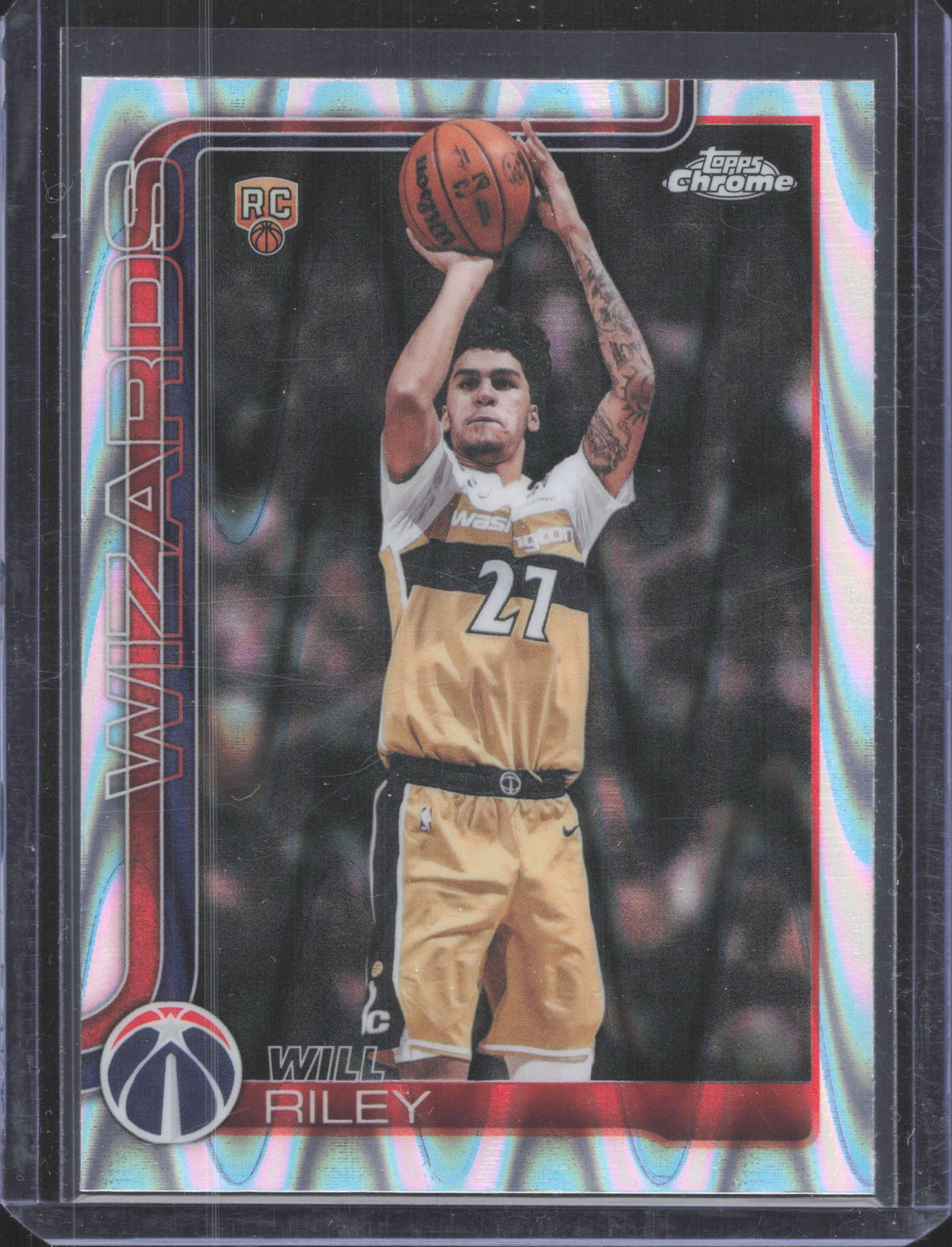 Topps 2025-26 Topps Chrome Update Will Riley #171