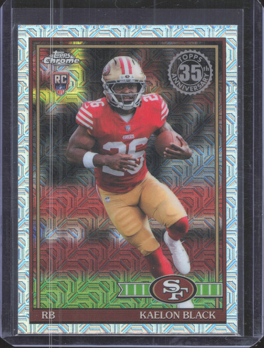 Topps 2026 Topps Flagship Kaelon Black #91TR-33