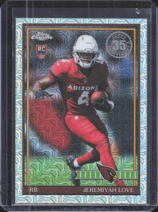 Topps 2026 Topps Flagship Jeremiyah Love #91TR-9