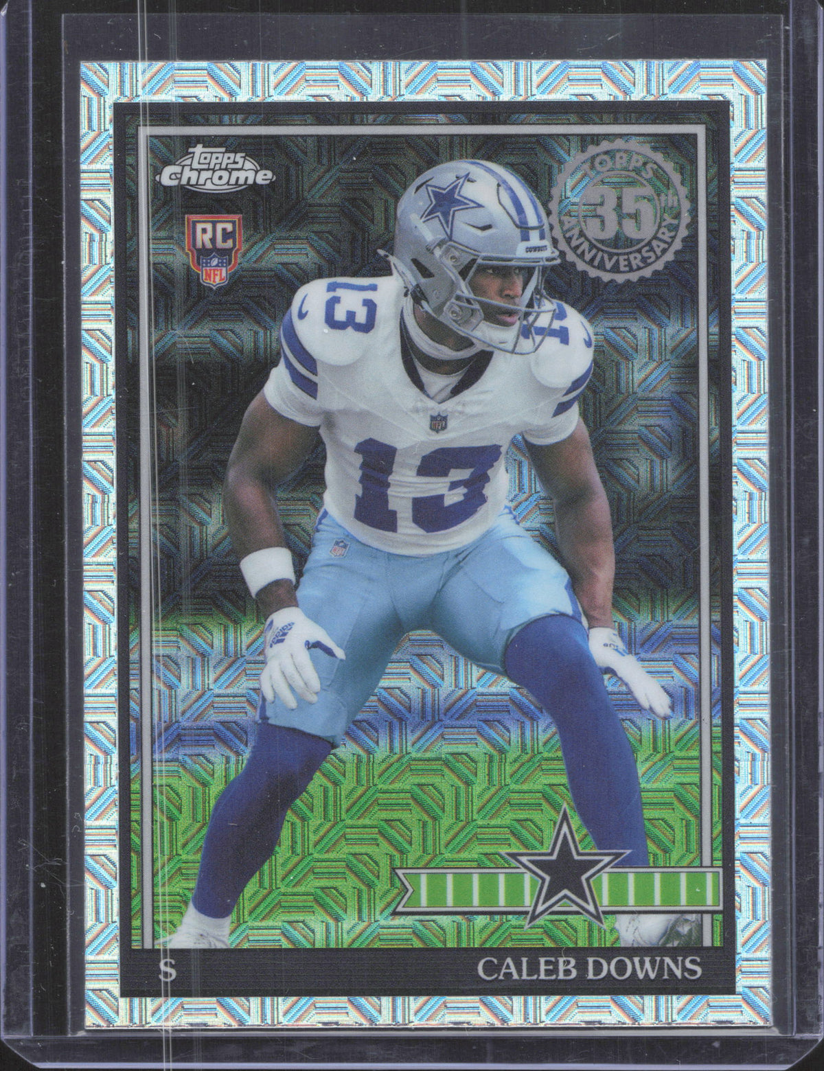 2026 Topps Flagship Caleb Downs #91TRC-49 1991 Topps Football Rookies MOJO
