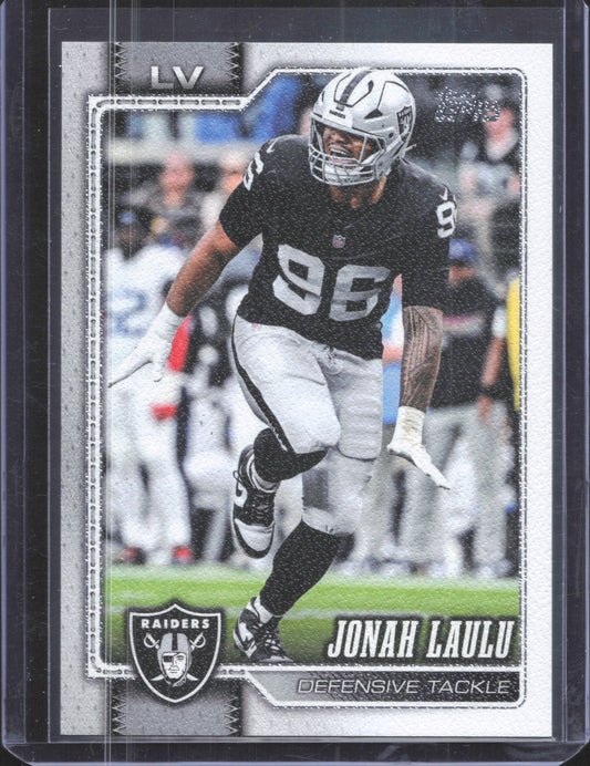 Topps 2026 Topps Flagship Jonah Laulu #235 Canvas