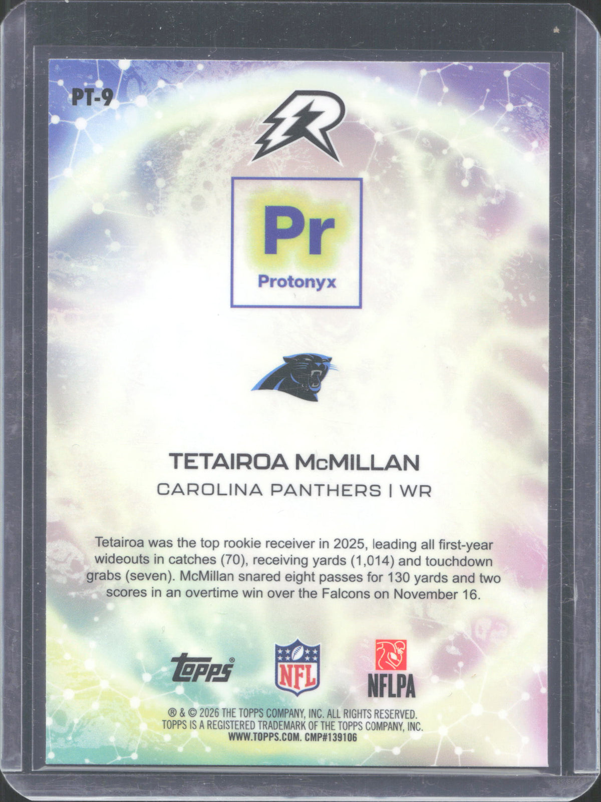 Topps 2025 Topps Resurgence Tetairoa McMillan #PT-9