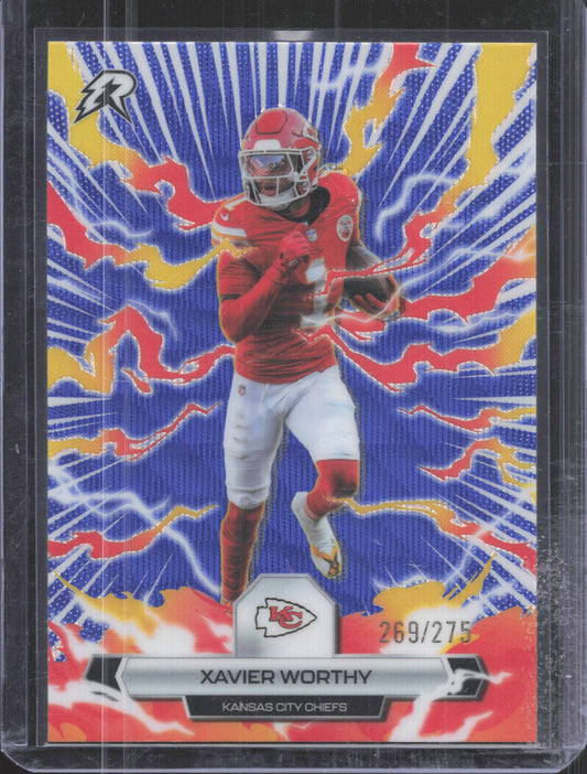 Topps 2025 Topps Resurgence Xavier Worthy #48