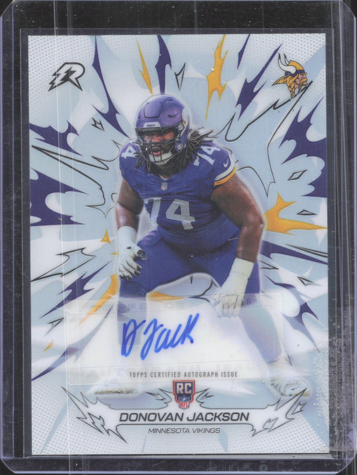 Topps 2025 Topps Resurgence Donovan Jackson #158