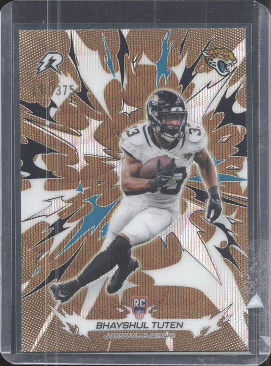2025 Topps Resurgence Bhayshul Tuten #142 Bronze Surge Refractor /375