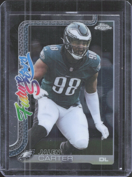 2025 Topps Chrome Jalen Carter #FS-25 Future Stars Refractor
