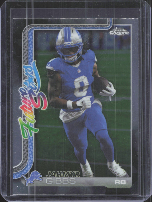 2025 Topps Chrome Jahmyr Gibbs #FS-10 Future Stars