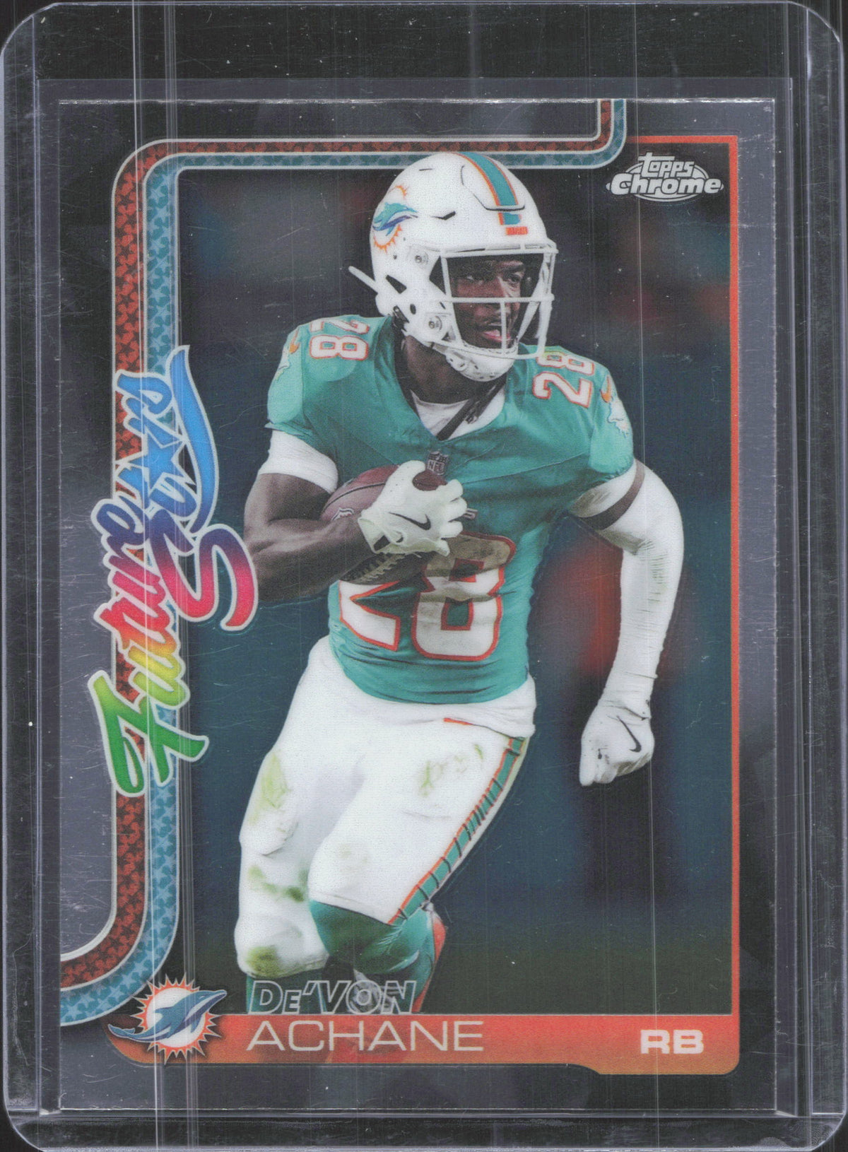 2025 Topps Chrome De'Von Achane #FS-12 Future Stars