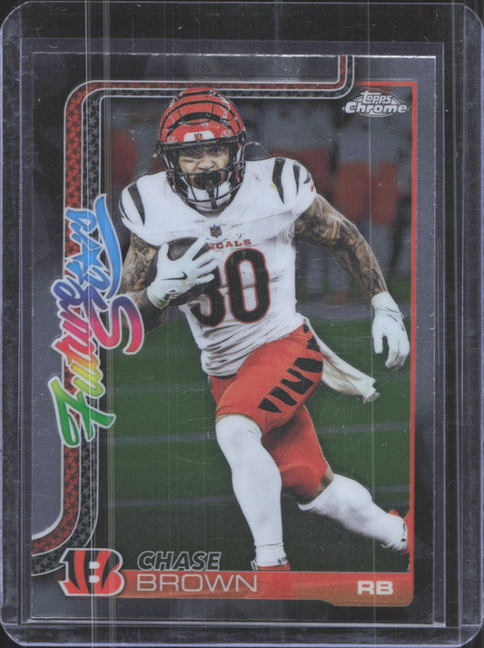 2025 Topps Chrome Chase Brown #FS-13 Future Stars