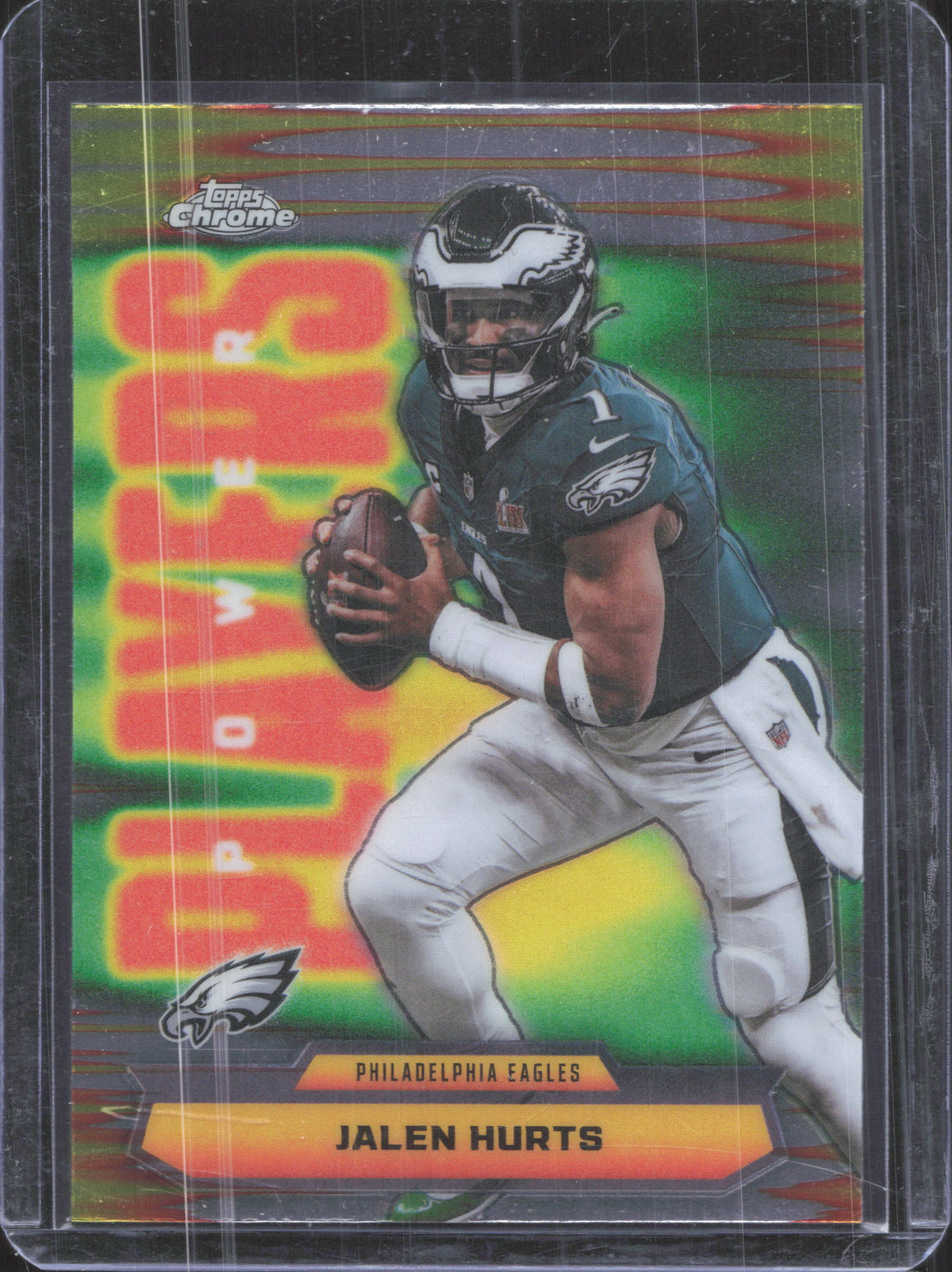 2025 Topps Chrome Jalen Hurts #PP-4 Power Players