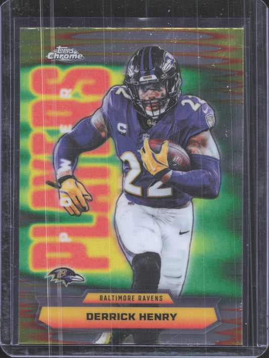 Topps 2025 Topps Chrome Derrick Henry #PP-16 Power Players