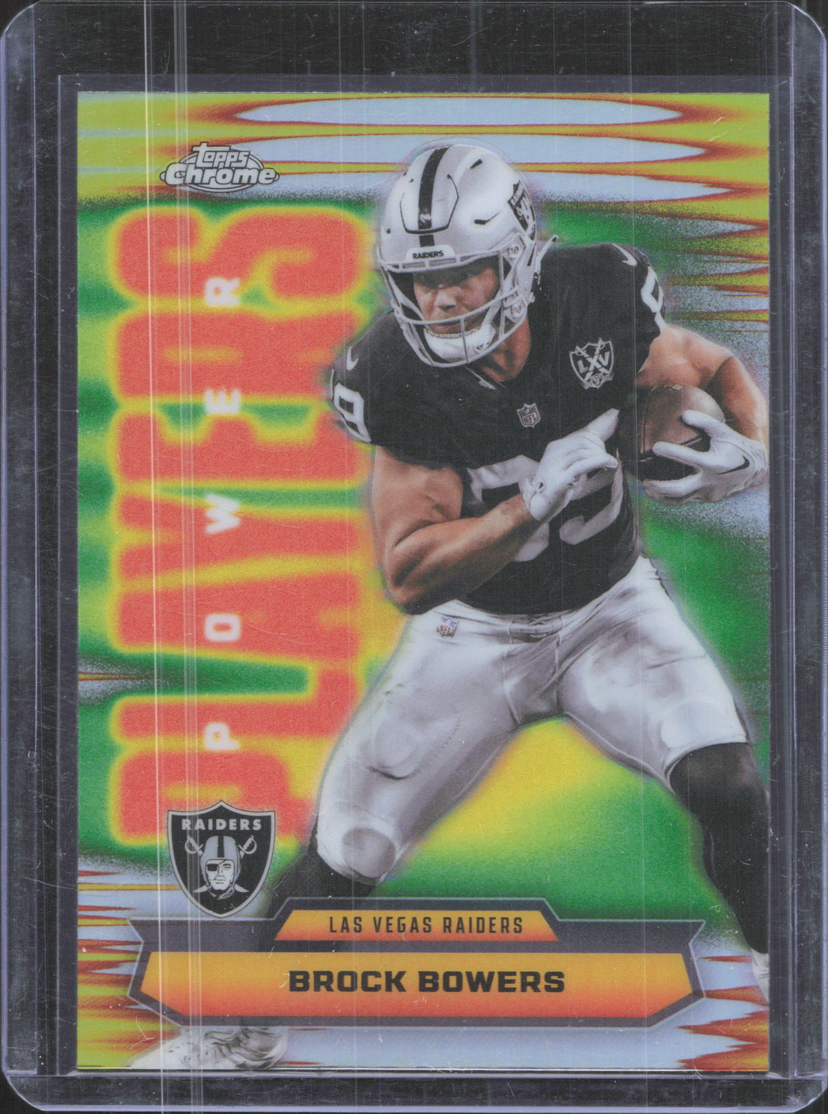 2025 Topps Chrome Brock Bowers #PP-31 Power Players Refractor