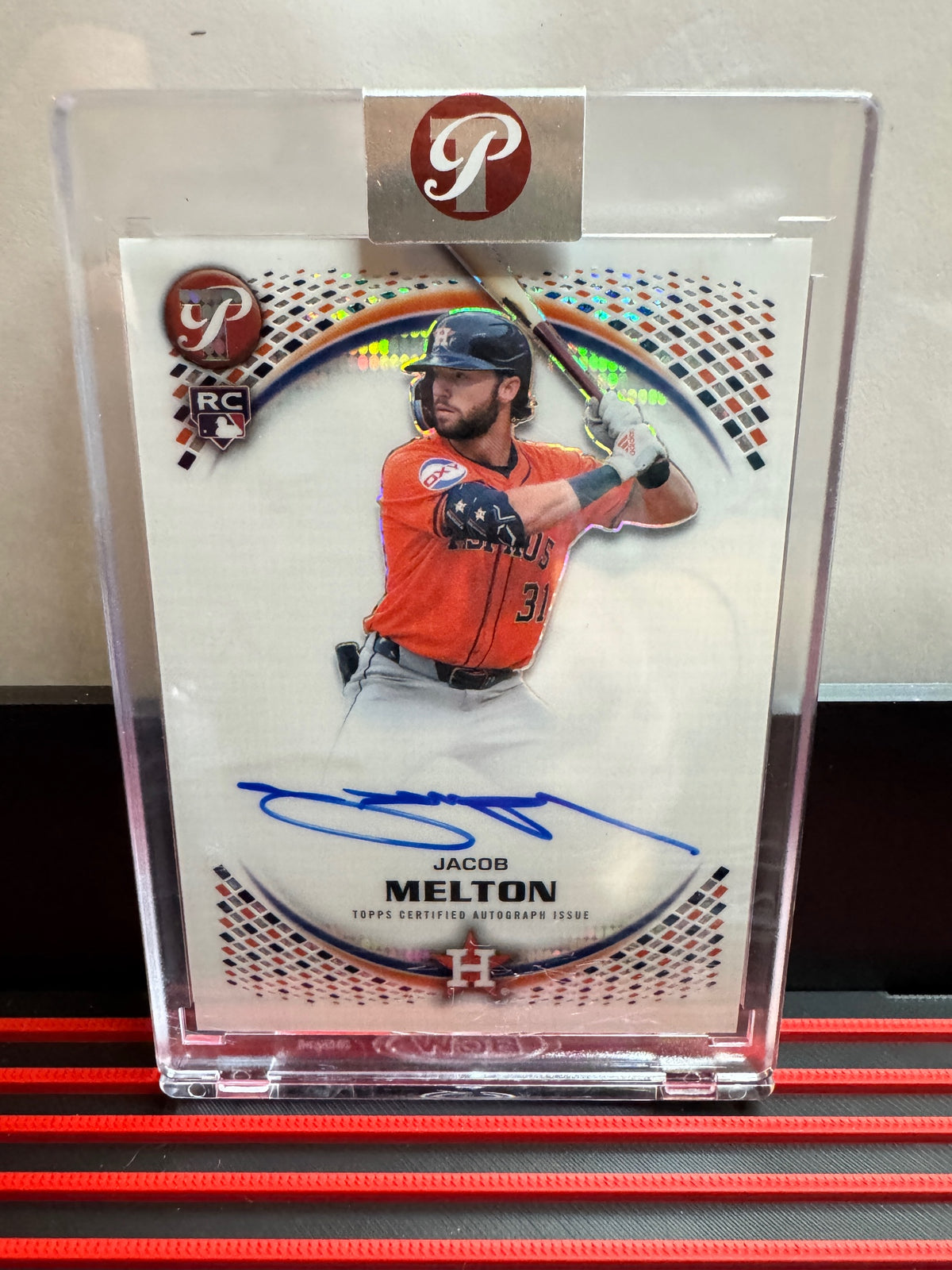 2026 Topps Pristine Jacob Melton #PA-JME Encased Auto