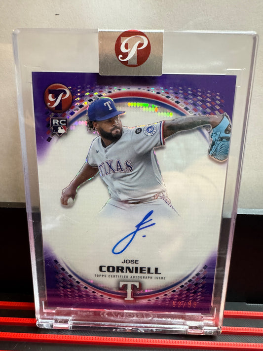2026 Topps Pristine Jose Corniell #PA-JCO Pristine Encased Autographs