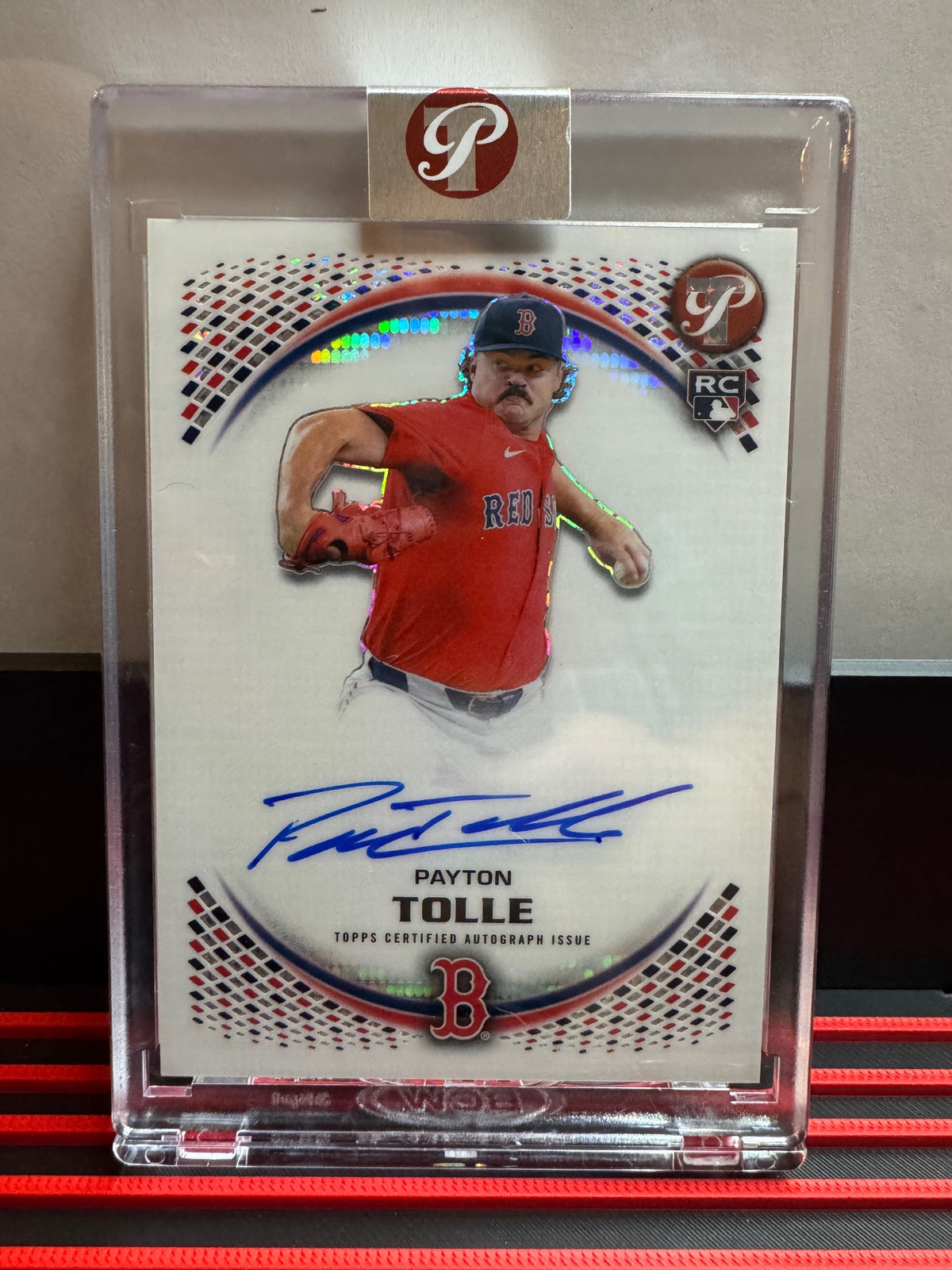 2026 Topps Pristine Payton Tolle #PA-PT Pristine Encased Autographs