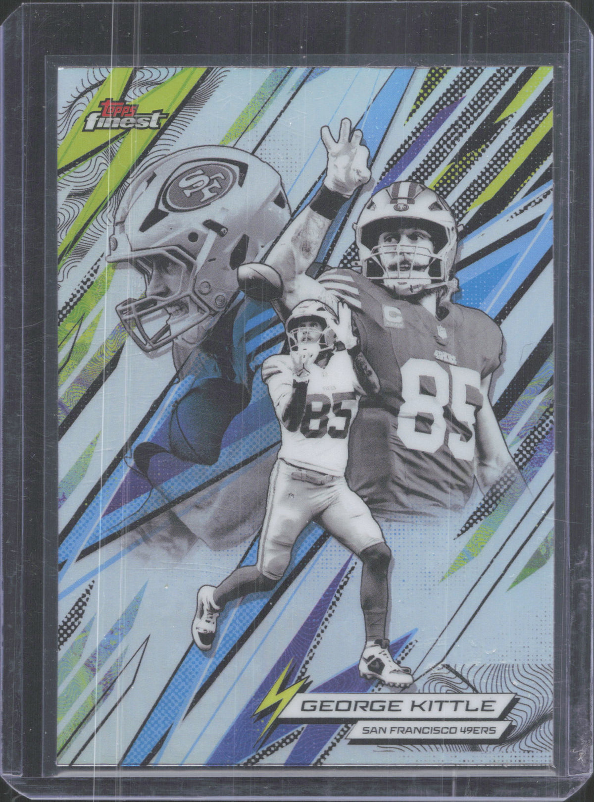 2025 Finest George Kittle #PK-10