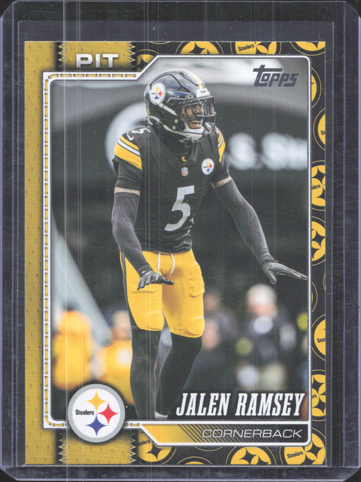 2026 Topps Flagship Jalen Ramsey #172  Team Logo Border