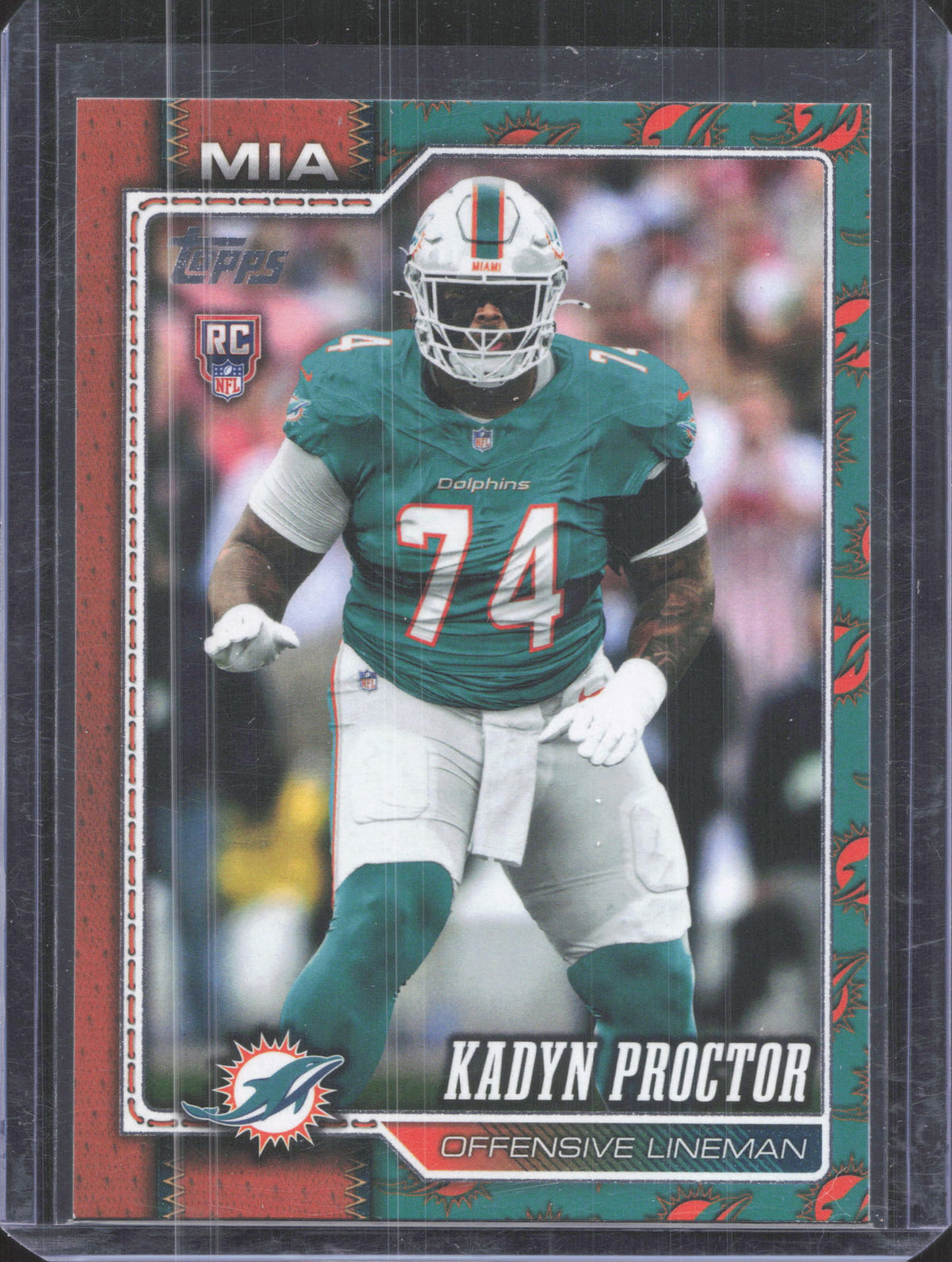 2026 Topps Flagship Kadyn Proctor #353  Team Logo Border