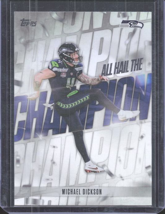 2026 Topps Flagship Rashid Shaheed #AHC-19 All Hail The Champ